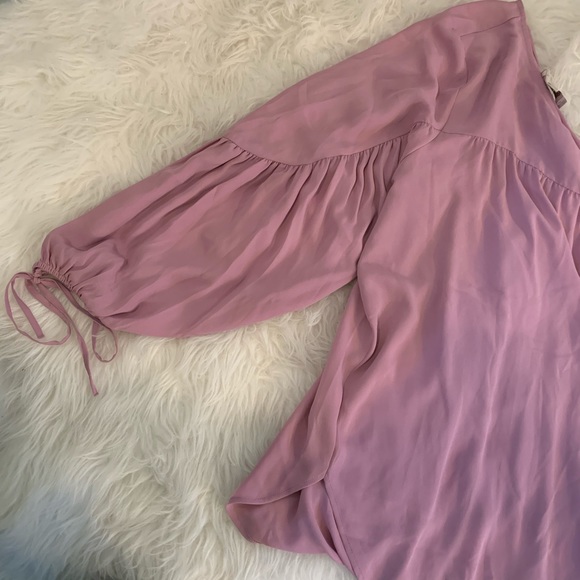 Pink Blouse by Loft. XL - Picture 5 of 5